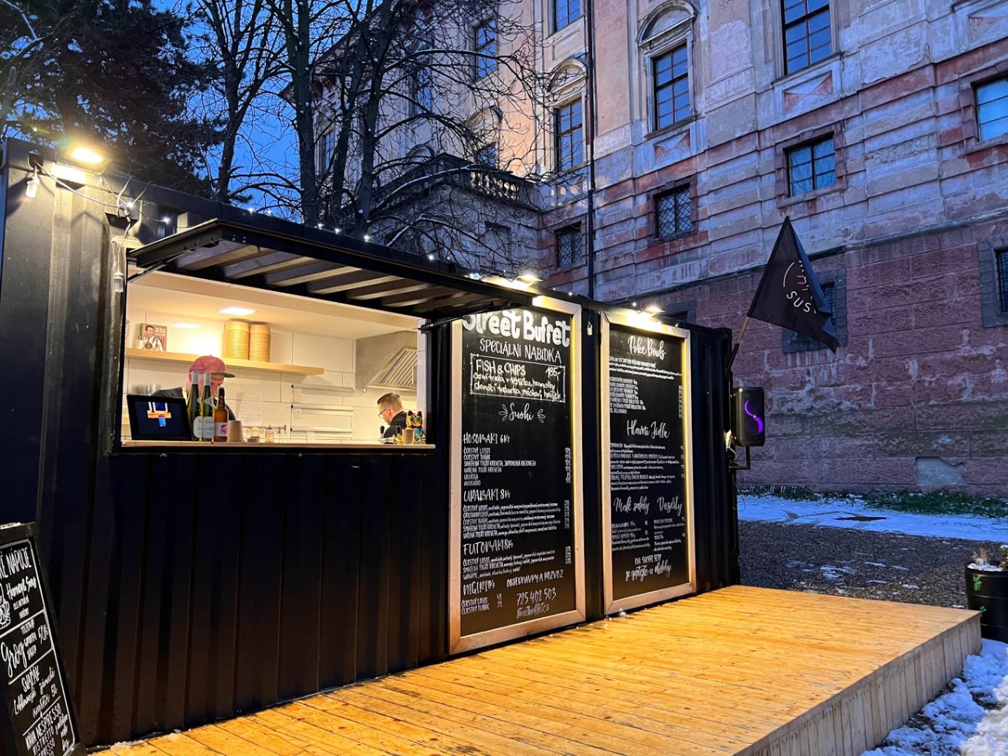 Street Buffet RCNL Podzámčí Roudnice nad Labem